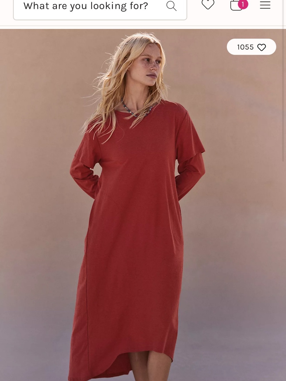 Free People Taylor Midi Dress - Picture 2 of 12